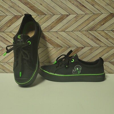 に*す様 Razer x Cariuma OCA Low All Black C Cariuma X Razer OCA Low Razer All Black Canvas Sneaker