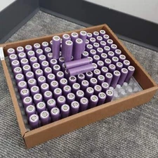 New Box of 130 BAK N21700CG-50 21700 Li-ion Batteries 3.6V 10A NEW