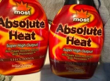 Absolute Heat Tanning Lotion by Most Products 13.5 oz.