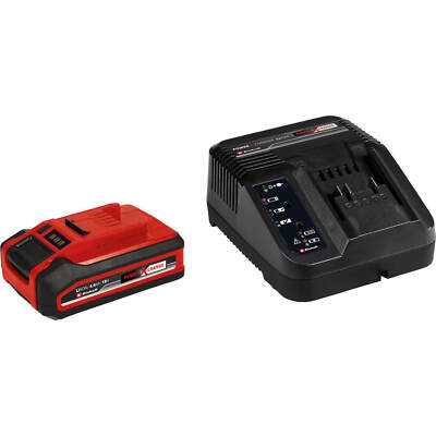 Einhell Original PXC 18V Akku Slim Plus Li-Ion Akku 4Ah und Ladegerät