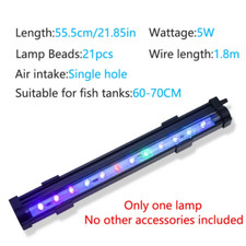 LED Air Bubble Light Aquarium Lamp Underwater Submersible Fish Tank Light Color