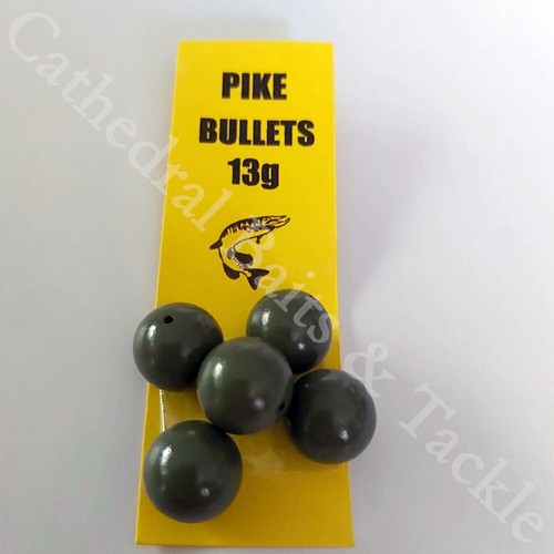 Pike Predator Non Toxic inline Bullets Salt Freshwater Fishing Tackle 4 Sizes - 第 9/12 張圖片