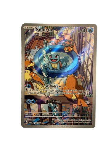 PSA 9 MINT Greninja ex Double Rare Pokemon Stellar Crown 2024 041