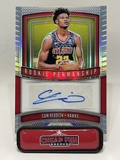 2019-20 Prizm Basketball Cam Reddish Rookie Penmanship Silver Auto
