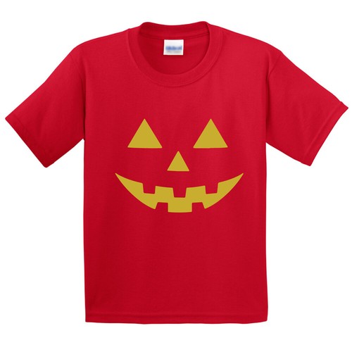 Halloween Kid's T-Shirt Pumpkin Face Characters New Funny Scary Movie Tee - Picture 22 of 44