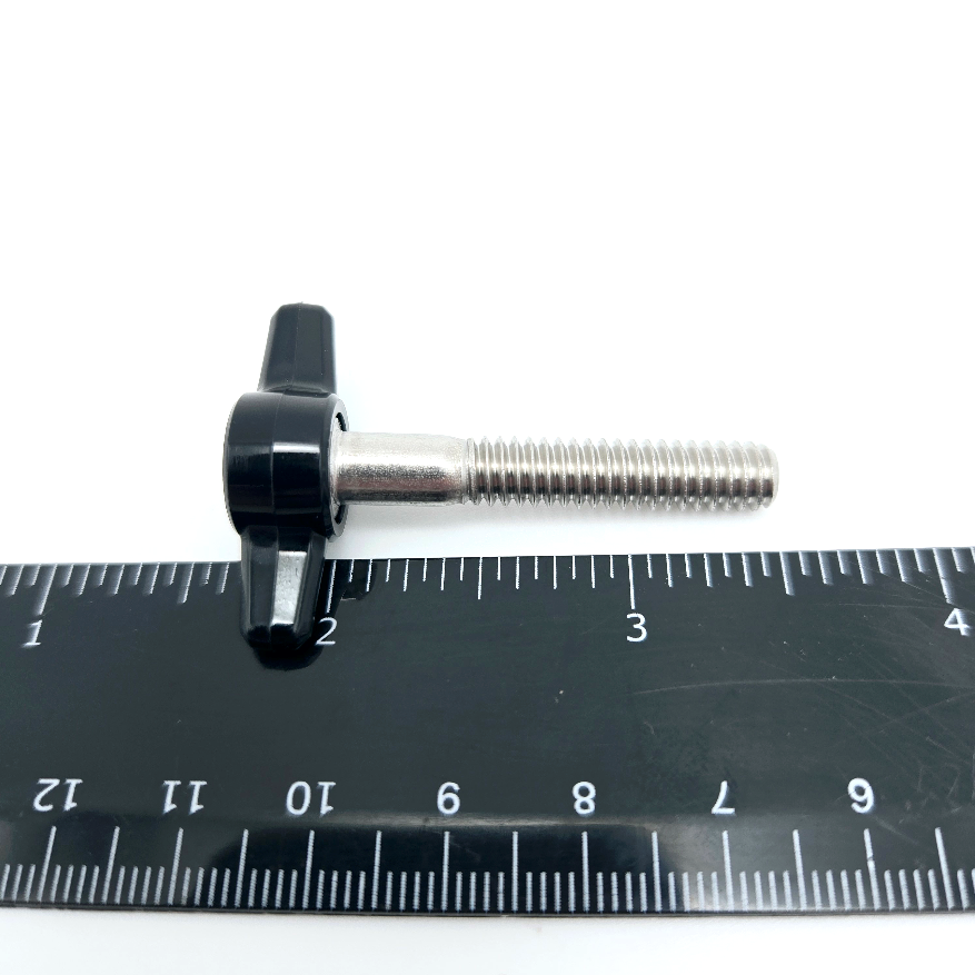 Sourcing Map 6 Manopole Ad Ala A T M5 X 16 Mm Metriche - Foto 2