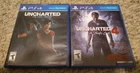 Lot 2 Uncharted The Lost Legacy PlayStation 4 & A Thief’s End 4 Mint No Scratche