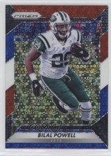 2016 Panini Prizm Red White & Blue Disco Prizm Bilal Powell #92 7l6