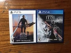 Star Wars Jedi: Survivor PS5  and Jedi Fallen Order PS4 Lot