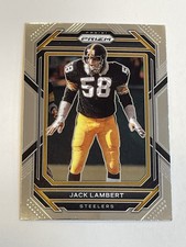 2022 Panini Prizm Football #253 - Jack Lambert - Pittsburgh Steelers