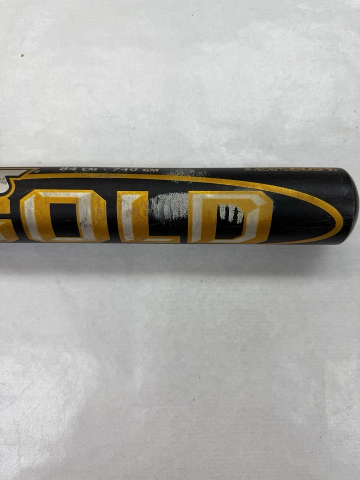 Taco de softbol Louisville Slugger TPS Gold campo lento SB30 33" 26 oz 1,20 BPF EUA - Imagem 3 de 4