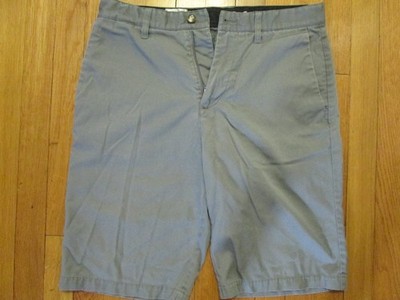Volcom Stone Corpo Class Collection Size 32 Mens Grey Chino Shorts 11.5'' Inseam