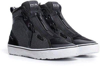 TCX Ikasu Air Damen-Motorradschuhe, schwarz/grau/weiß, 38