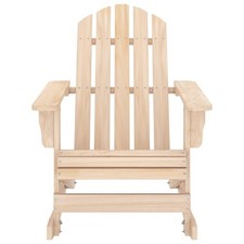 Adirondack Rocking Chair Lounge Patio Chair for Garden Solid Wood Fir vidaXL