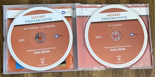 Cosi Fan Tutte by Mozart / Bohm, Karl (3 CD Box Set, 2016) - Picture 4 of 5