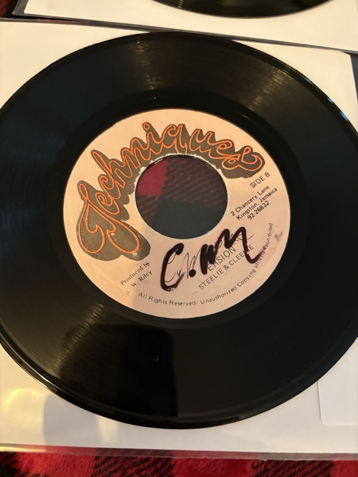 Reggae Jamaica Rocksteady Dancehall Dub 7” Single Lot (4)