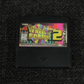 WHEEL OF FORTUNE 2 for Tiger game.com System Collectible Vintage Game *READ*