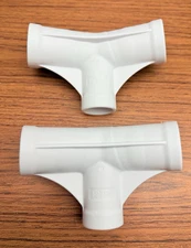 Lot Of 2, Intex 12798 Prism Frame Pool Leg Joint, White