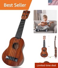 Lightweight 17-Inch Kids Ukulele - Safe, Educational Musical Toy for Children