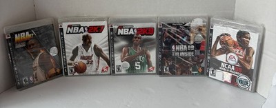 NBA PS3 Game Lot (Sealed, New, 2K7, 2k9, NCAA 08 March Madness) Read Description