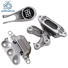 3Pcs Engine Motor Auto Trans Mounts Set fit 2016 2017 2018 Chevrolet Malibu 1.5L