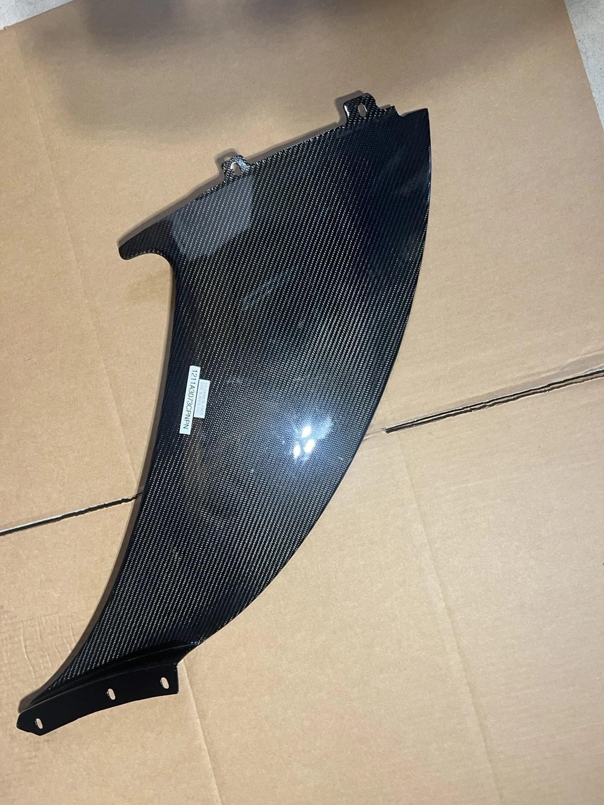 LH OEM Carbon Side Air Intake Vent Scoop Blade Vane for McLaren MP4-12C
