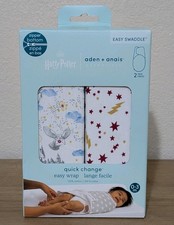 Aden Anais Limited Edition Harry Potter Easy Swaddle Wraps Pack of 2
