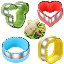 Uncrustable Sandwich Cutter 4 Pieces 4 Inches