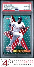 1992 SCORE PROCTER & GAMBLE #16 TONY GWYNN PADRES HOF PSA 10