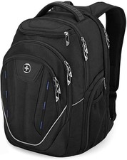 Swissdigital Design TSA Business Laptop Backpack fits 16 inch laptop 22.5L cap