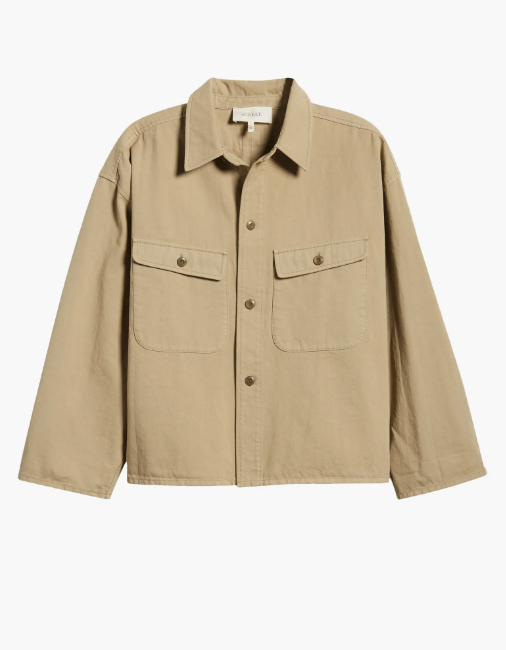 NEW, The Great The Arizona Cotton Shirt Jacket Size 3 #T3433
