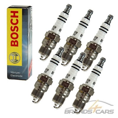 6x BOSCH ZÜNDKERZE FÜR CHEVROLET BLAZER S10 4.3 V6 BJ 94-95