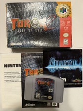 Turok 2 Seeds of Evil Nintendo 64 N64 Players Choice CIB