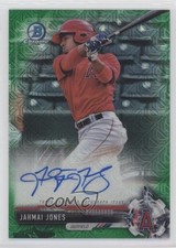 2017 Bowman Chrome Prospect Mega Box Green Refractor 77/99 Jahmai Jones Auto 4al