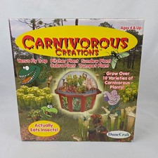 New 2004 Carnivorous Creations Insect Eating Terrarium over 10 plant varieties