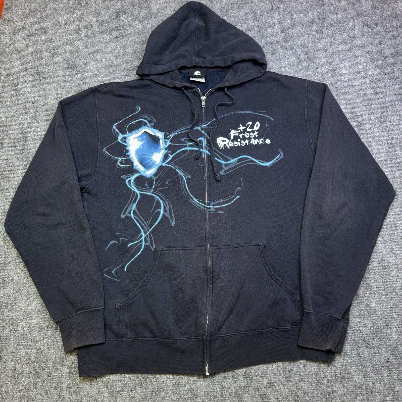 Jinx Blizzard Entertainment World Of Warcraft Zip Hoodie XL  20 Frost Resistance