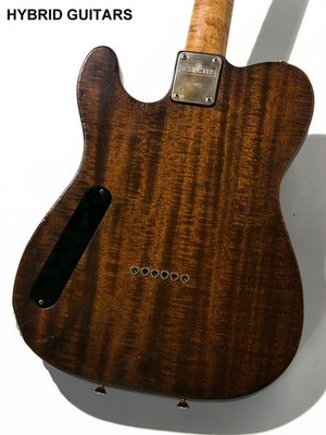 ギター Schecter Thinline Telecaster SCHECTER Telecaster Thinline Quilt Top 1993 Used Electric Guitar