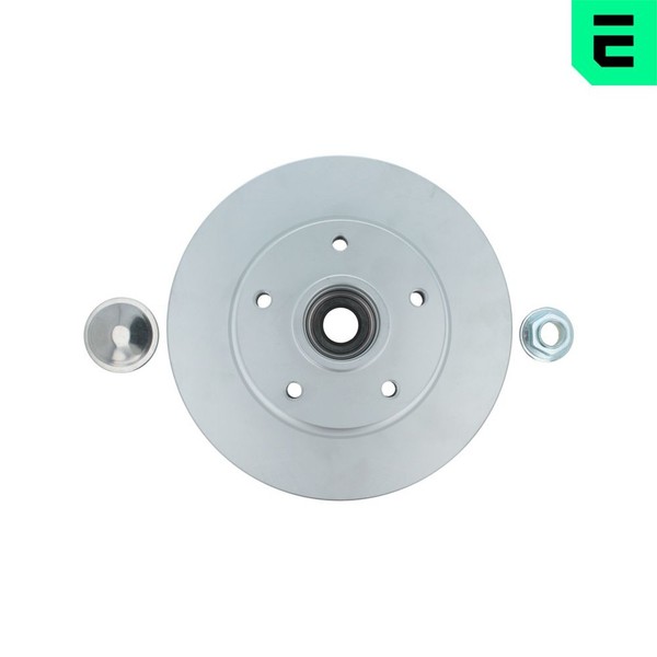 2X Optimal Bremsscheibe 702983BS5 FüR Megane Renault M12X1.5 4 B9A K9A LVA Tce-image