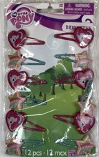 My Little Pony 12ct Barrettes HTF 2013 Collectible, Party Favors, Fashion NEW