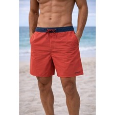 Patagonia Hydropeak Boardshorts 21 Mens 42 Sumac Red Swim Trunks 86480 SP22