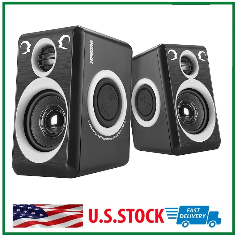 System Loud Deep Bass Usb Desktop Computer