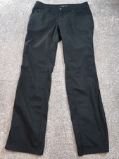 511 Tactical Pants Women Black Size 12 Long Cargo Rip Stop