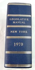 1970 New York State Gov. Legislature Manual  1506 pages