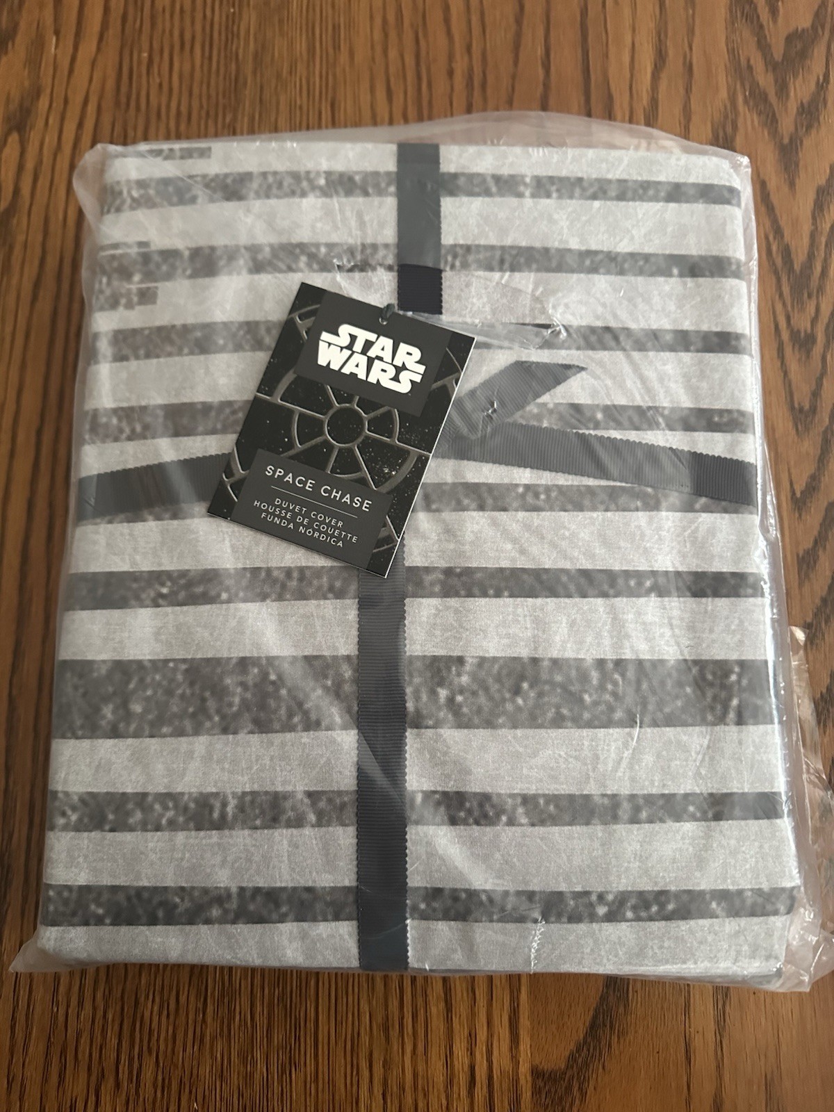 Pottery Barn Kids Star Wars Space Chase Full/Queen Duvet New With Tags