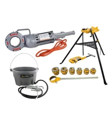 Reconditioned RIDGID® 700 with 12R Threader 2A Cutter 460 Chain Vise & 418 Oiler