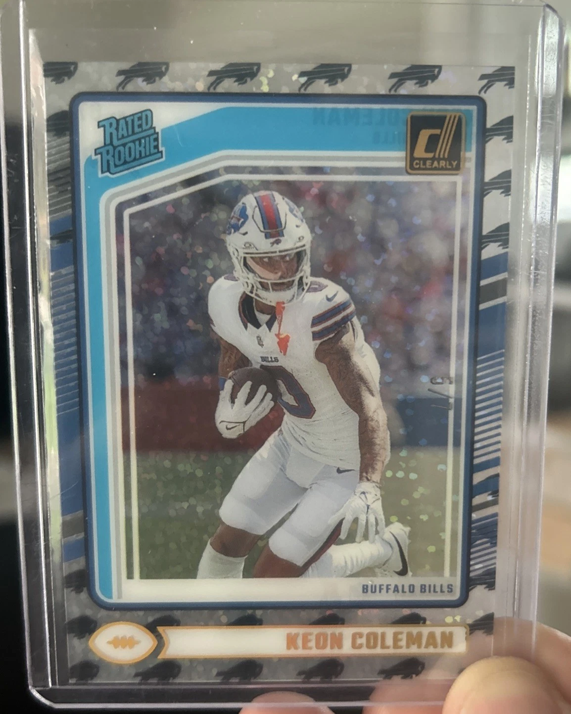 Ray Davis Panini Clearly Donruss #88 Team Logos