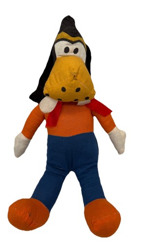 RARE GOOFY FKA DIGGITY DAWG - DISNEY RAG DOLL - 30s WALT DISNEY'S GOOFY ...