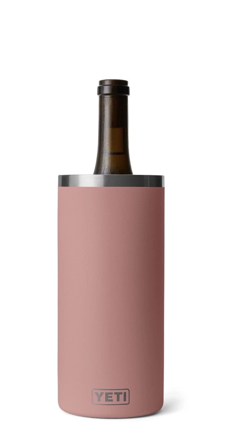YETI Rambler Wine Chiller Stainless Steel Insulated ‐ Sandstone Pink NEW IN BOX