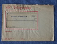 Telegramm Deutsche Bundespost vom 16. 7. 1969 mit original Umschlag