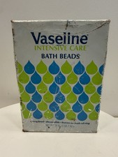VINTAGE NEW 1970's Vaseline Intensive Care Bath Beads 18 Oz
